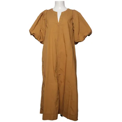 Robe longue (Marron) de Second Female Coton biologique
