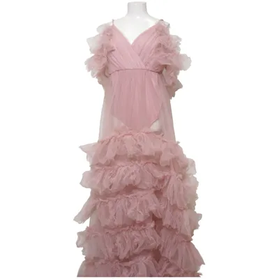 Aftonklänning (Rosa) från Faeriesty Elastan, Polyester