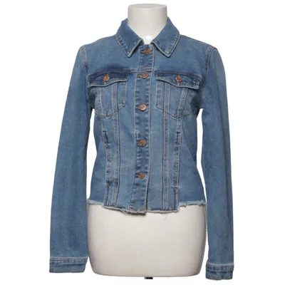 Denimjakke (Blå) fra Vero Moda Denim Elastan, Økologisk bomuld, Polyester