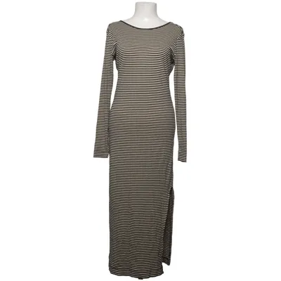 Maxi jurk (Zwart, Meerkleurig) van H&M Basic Katoen