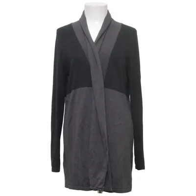 Cardigan (Gray, Black) from Frk. Cotton, Viscose