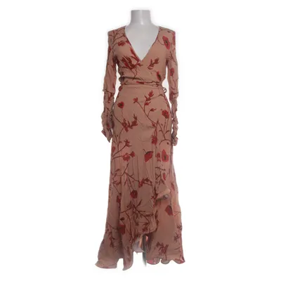 Slå-om-kjole (Beige, Rød, Flerfarvet) fra Johanna Ortiz x H&M Viscose