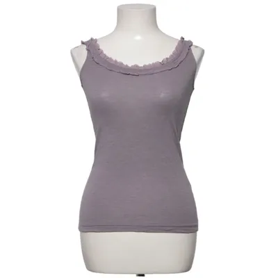 Tank Top (Purple) from Emporio Armani Alpaca wool, Elastane, Polyamide, Viscose