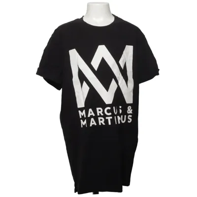 T-shirt (Sort) fra Marcus & Martinus x H&M Bomuld