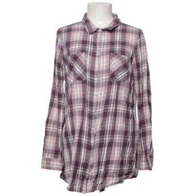 Flanellhemd (Lila, Weiß, Pink) von Manguun Baumwolle