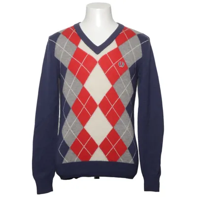 Pullover (Argyle V-Neck) von Fred Perry Wolle