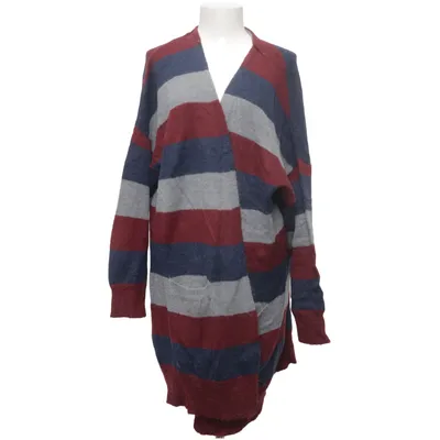 Cardigan (Blå, Rød, Grå, Flerfarvet) fra Friendtex Akryl, Alpacauld, Mohair, Polyamid