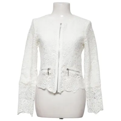 Jacket (White) from Amisu Cotton, Polyester