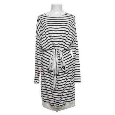 Langærmet t-shirt (Sort, Hvid) fra 10 Days Elastan, Linned