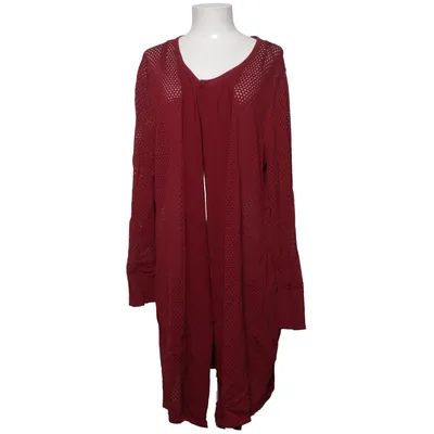 Kofta (Röd) från Selection by Ulla Popken Polyamid, Viskos