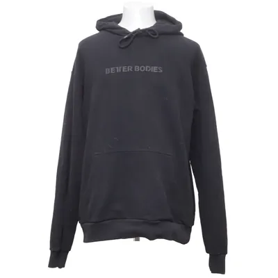 Capuchon sweater (Zwart) van Better Bodies Katoen, Polyester
