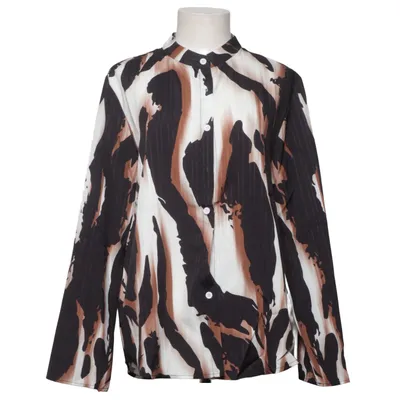 Blouse (Noir, Blanc, Marron) de Aurora Polyester