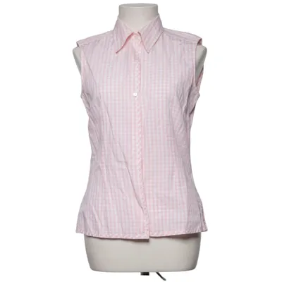 Chemise à manches courtes (Rose, Blanc) de Jacques Britt Coton