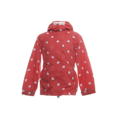 Rain jacket (Red, White) from Heartbreaker Polyester, Cotton
