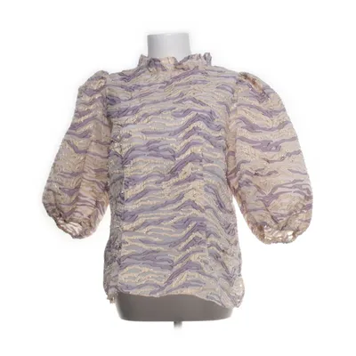 Blouse (Beige, Gray, Multicolored) from Stella Nova Polyester, Nylon, Viscose