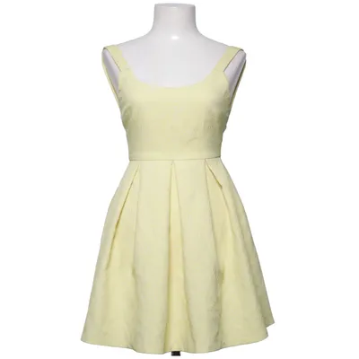Dress (Yellow) from Zara Trafaluc Cotton, Elastane, Polyester