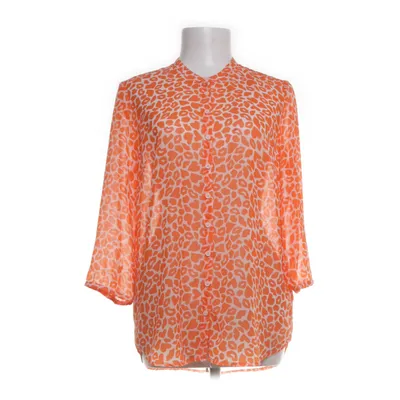 Blouse (Orange, White) from French Connection Polyester