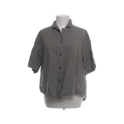 Kortærmet skjorte (Grøn) fra Uniqlo Bomuld, Linned, Viscose