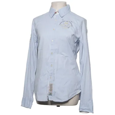 Chemise (Bleu) de La Martina Coton, Élasthane