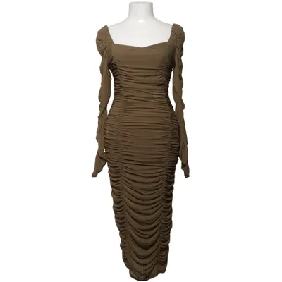 Klänning (Grön) från Shein Bae Elastan, Polyamid