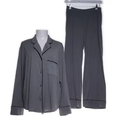 Pyjamas (Grå) från H&M Elastan, Polyester, Viskos