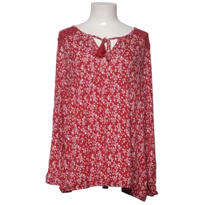 Blouse (Rouge, Blanc) de Women Essentials by Tchibo Élasthane, Viscose