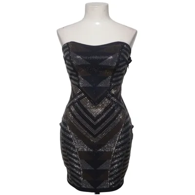 Cocktailjurk (Zwart, Zilver, Goud) van Ruby Rox Elastaan, Polyester