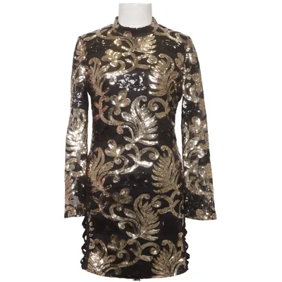 Cocktail dress (Black, Gold) from Parisian Polyester