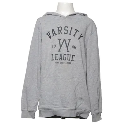 Hoodie (Gray) from Warp Cotton, Polyester