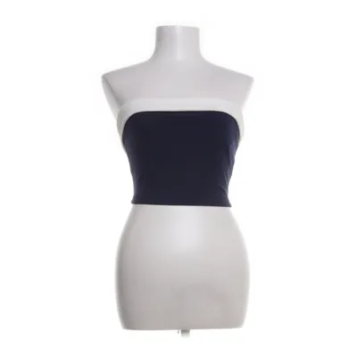 Tube top (Blauw, Wit) van Forever 21 Elastaan, Polyester