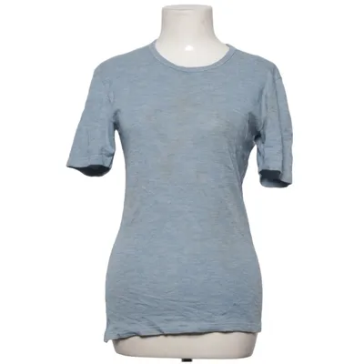 T-shirt (Blauw) van Hocosa Zijde, Wol