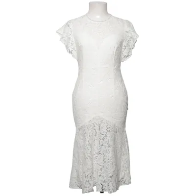 Kleid (Weiß) von Little Mistress Baumwolle, Polyamid, Polyester