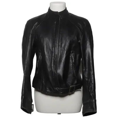 Bikerjacke (Schwarz) von Class Polyester