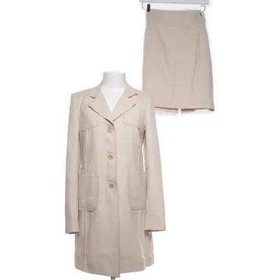 Skirt suit (Beige) from St Emile Cupro, Elastane, Polyamide, Polyester, Viscose