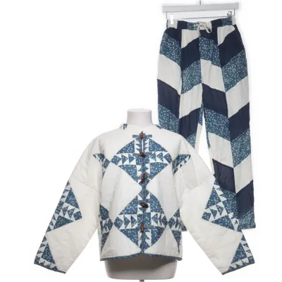 Set (Blå, Vit, Flerfärgad) från Lollys Laundry Bomull