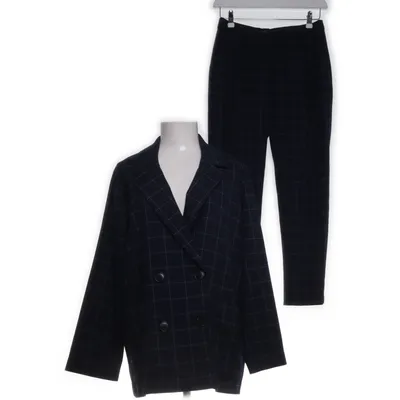 Kostym (Blå) från Monki Elastan, Polyester, Viskos