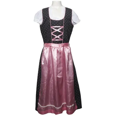 Dirndl (Pink, Black, White) from Ramona Lippert