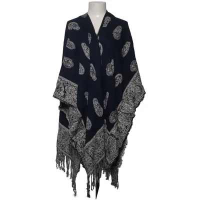 Poncho (Blauw, Wit) van Miss Milla