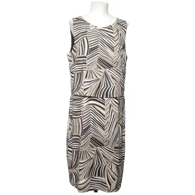 Jurk (Zwart, Wit, Beige) van Jórli Elastaan, Viscose