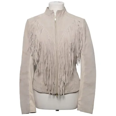 Leren jack (110) van Goosecraft Leer, Polyester