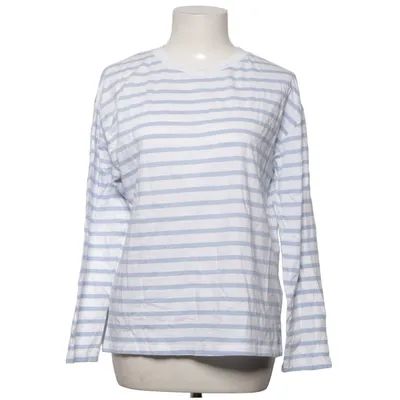 Long sleeve T-shirt (Blue, White) from Lager 157 Cotton