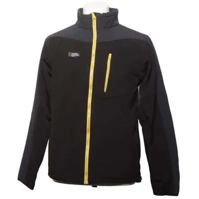 Softshell jacket (Black, Gray) from National Geographic Nordic Polyester