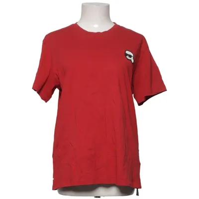 T-shirt (Rouge) de Karl Lagerfeld Coton biologique