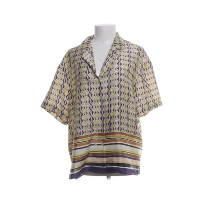 Kortärmad skjorta (Lila, Gul, Flerfärgad) från Mango Suit Polyester