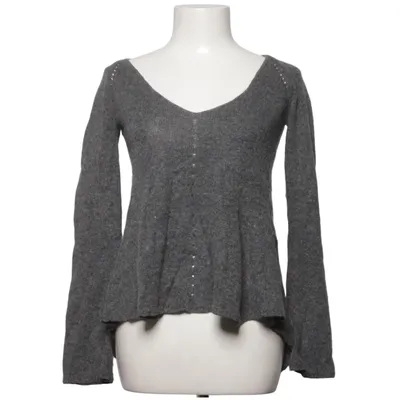 Pullover (Grå) fra Sira Kashmir, Polyamid, Viscose, Uld