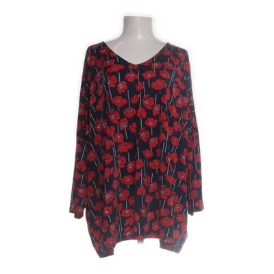 Bluse (Sort, Rød) fra Cellbes Elastan, Polyester