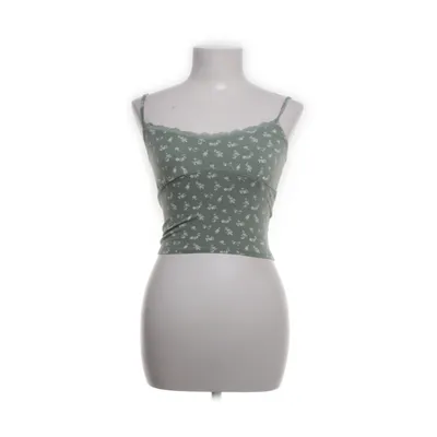 Crop top (Grön, Vit) från Hollister California