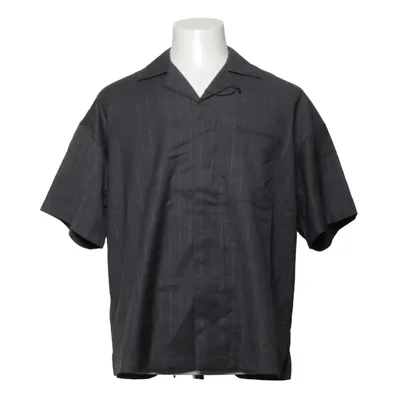 Kortärmad skjorta (WIJK SHIRT WOOL STRIPE) från New Amsterdam Surf Association Polyester, Ull