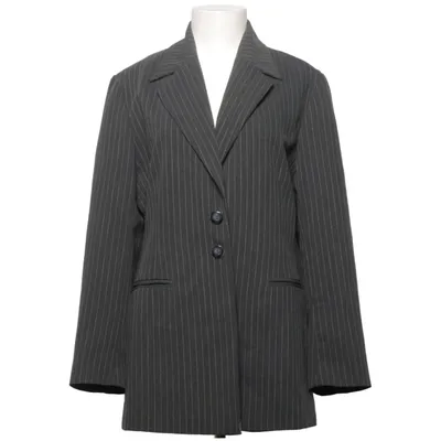 Blazer (Gray) from Randigarutan Acetate, Acrylic, Polyester, Viscose