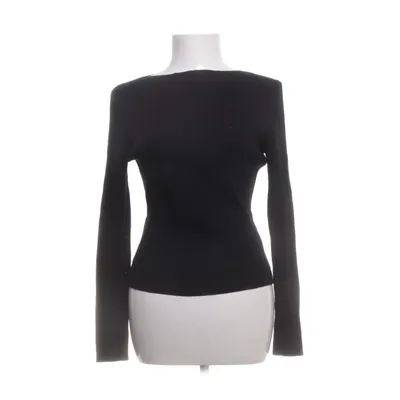 Långärmad t-shirt (Svart) från Bik Bok Återvunnen polyester, Viskos